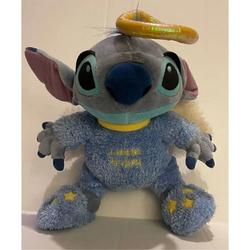 Disney Exclusive 12” Little Angel Blue Alien Lilo & Stitch Plush Stuffed Animal